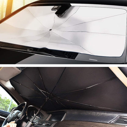 Premium Car Sunshade Umbrella for UV Protection and Heat Blocking