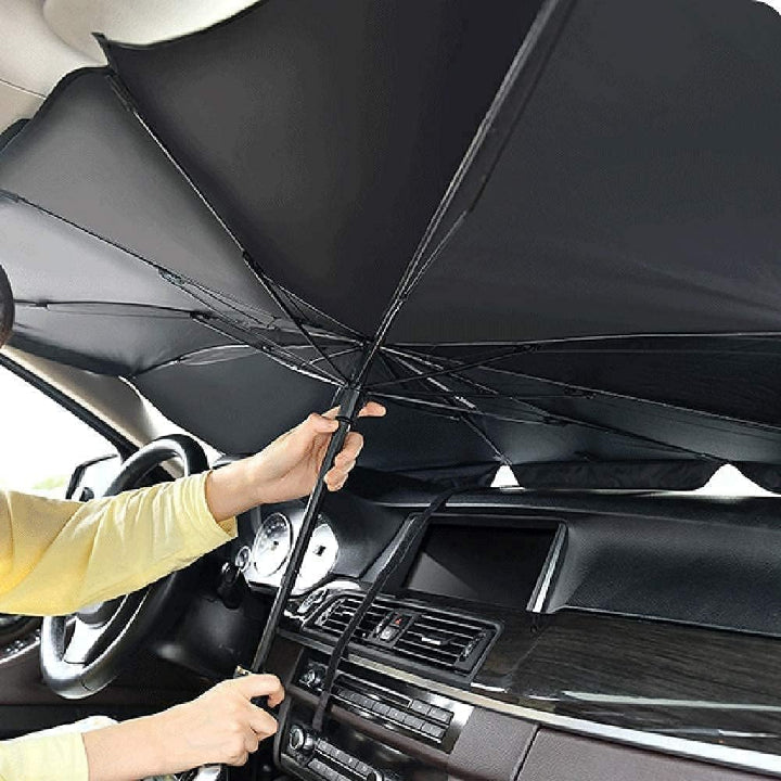 Premium Car Sunshade Umbrella for UV Protection and Heat Blocking