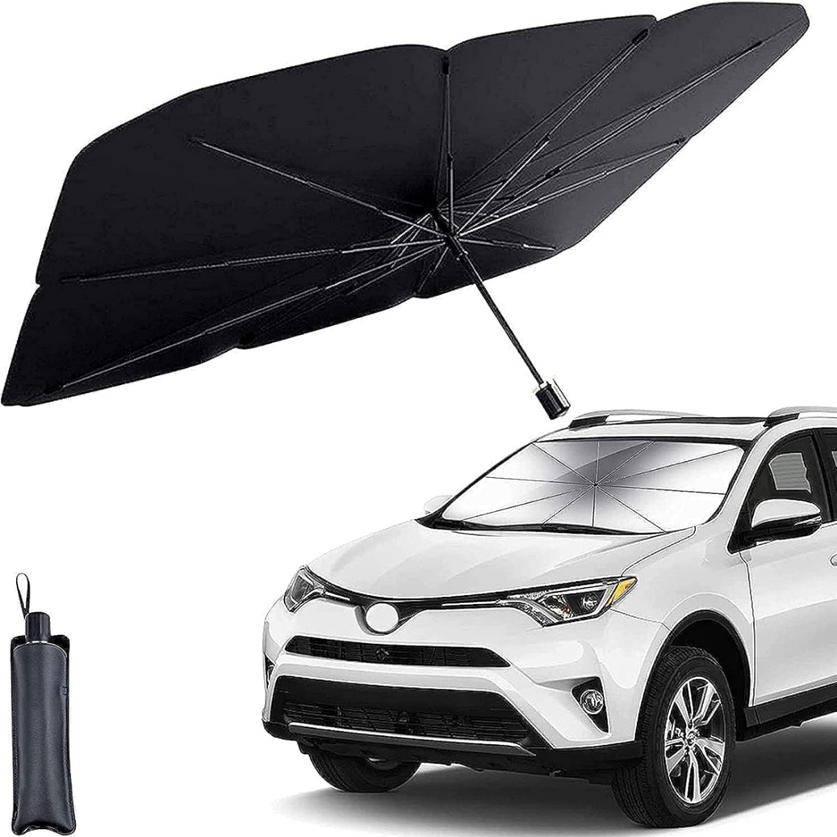 Premium Car Sunshade Umbrella for UV Protection and Heat Blocking