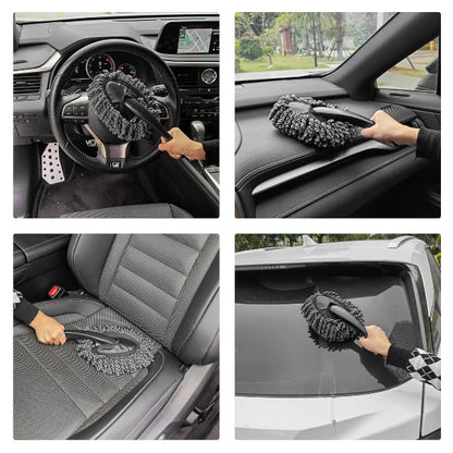 Ultimate Car Care Combo: High-Power Handheld Vacuum + 6 Detailing Tools (Free FASTag Holder Included)