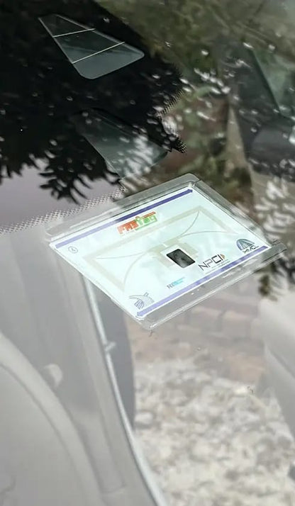 Universal Car FasTag Holder - 3MM Double Sided Tape