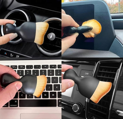 Premium Car Interior & Exterior Cleaning Combo (6 Pieces Set) + Protective FASTag Holder Free