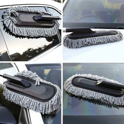 Premium Car Interior & Exterior Cleaning Combo (6 Pieces Set) + Protective FASTag Holder Free